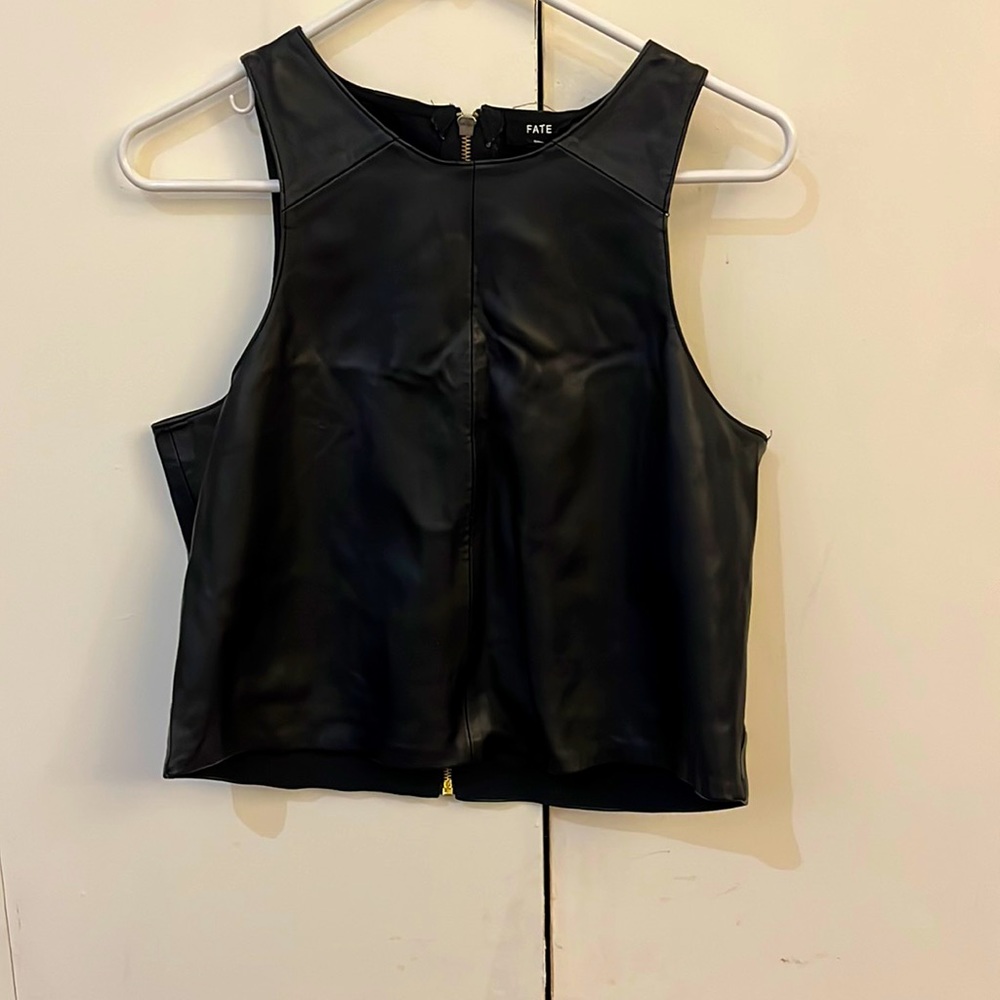 Leather top - FATE